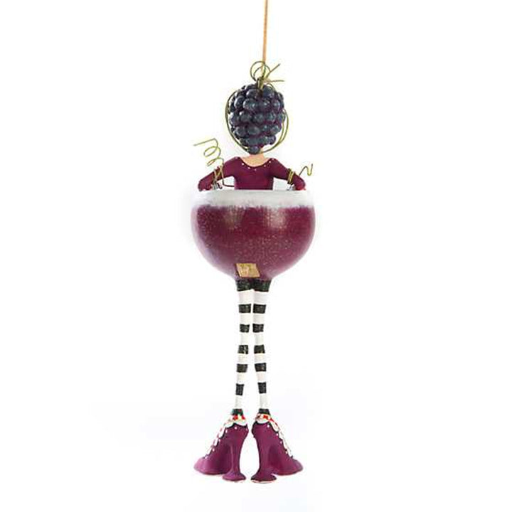 Patience Brewster - Ruby Red Wine Girl Ornament