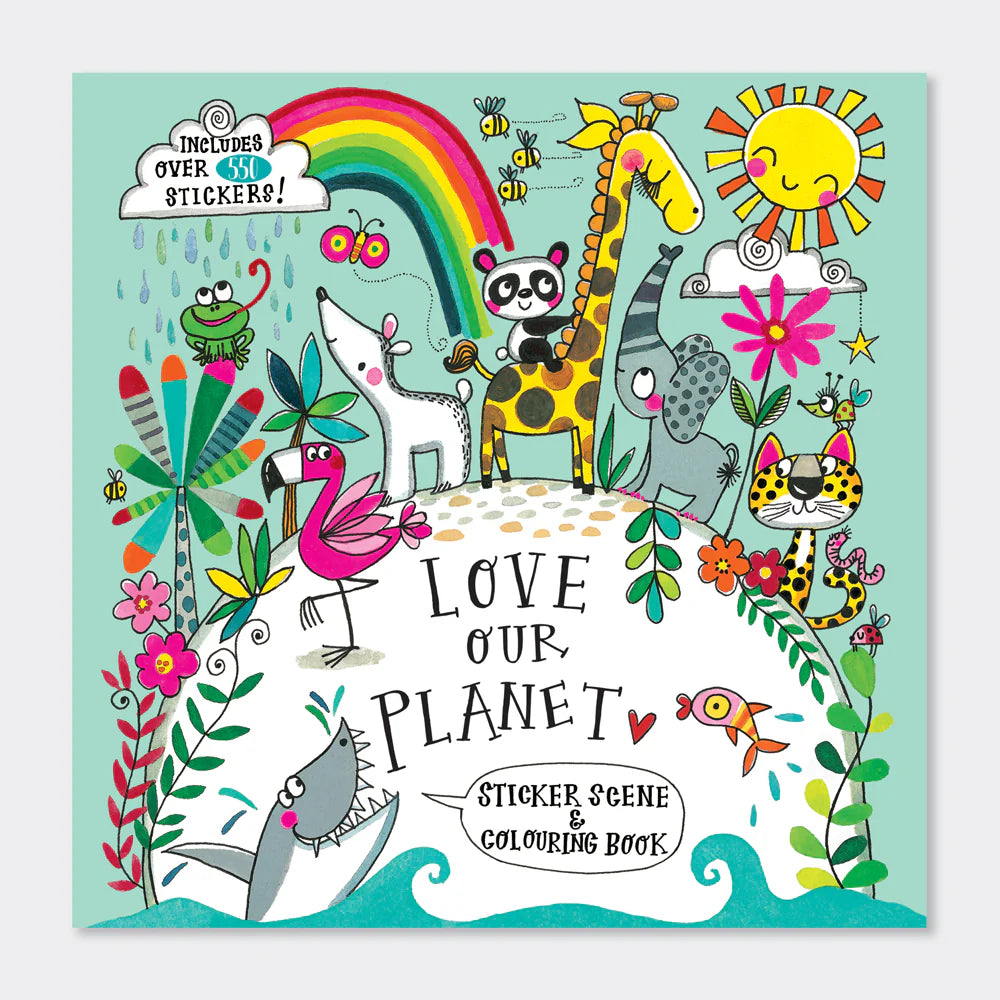 Rachel Ellen Designs - Sticker Scene and Coloring Book