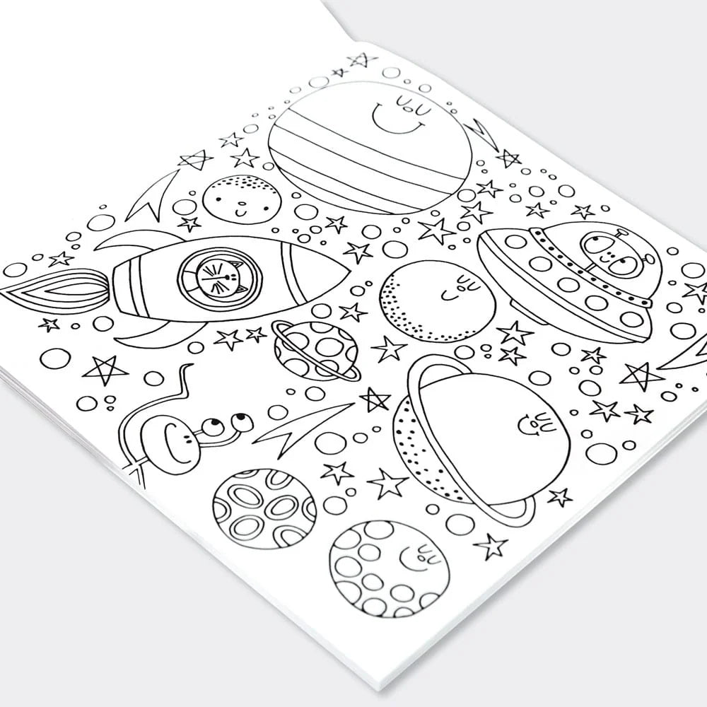 Rachel Ellen Designs - Colouring Book - Space Adventures