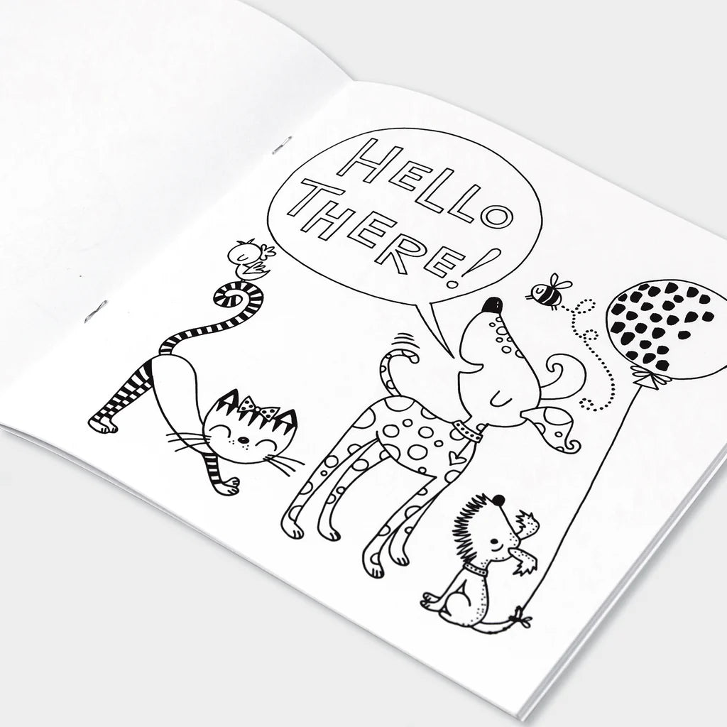 Rachel Ellen Designs - Colouring Book - Dogs & Cats