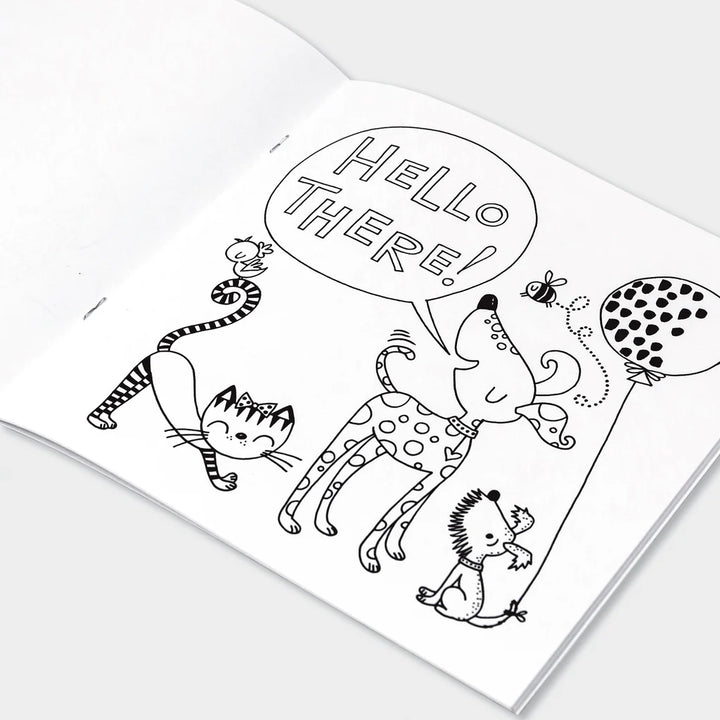 Rachel Ellen Designs - Colouring Book - Dogs & Cats