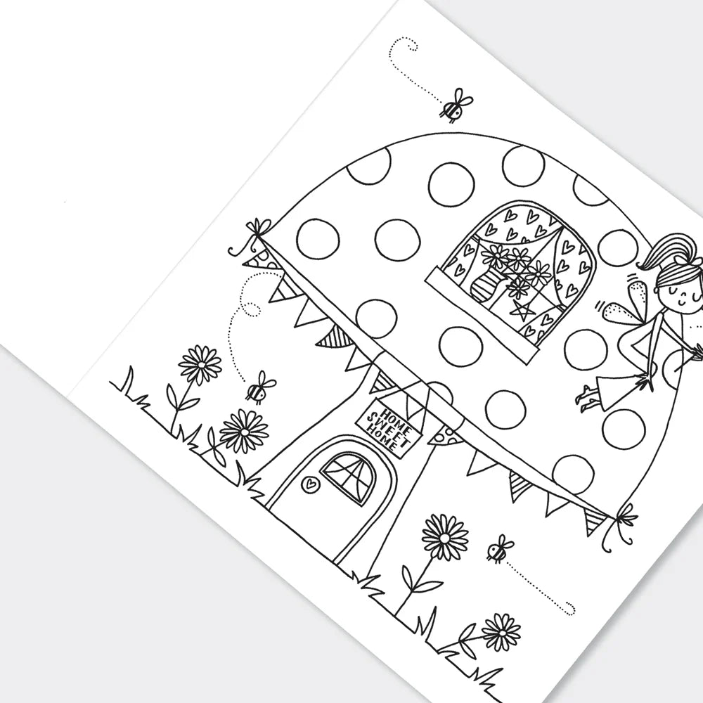 Rachel Ellen Designs - Colouring Book - Magical Fairies