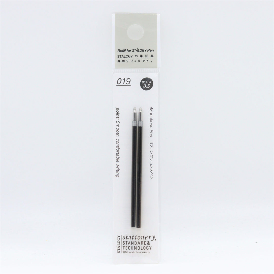 STALOGY - 019 Editor's Series 4 Functions Pen Refill - 0.5mm Black