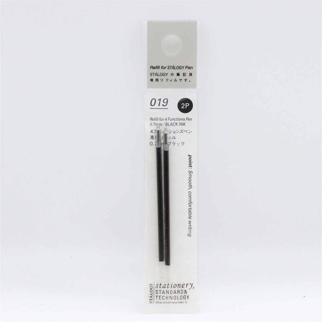 STALOGY - 019 Editor's Series 4 Functions Pen Refill - 0.7mm Black