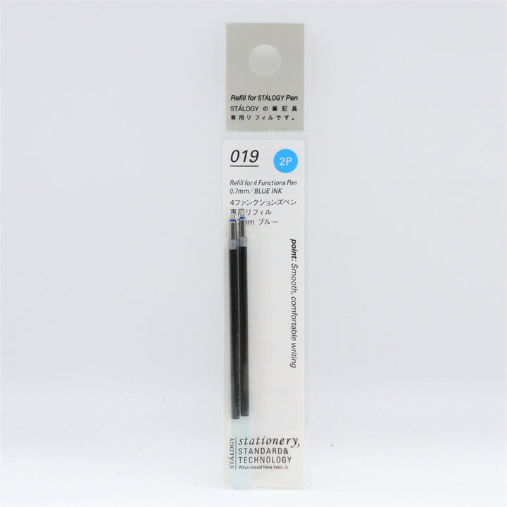 STALOGY - 019 Editor's Series 4 Functions Pen Refill - 0.7mm Blue