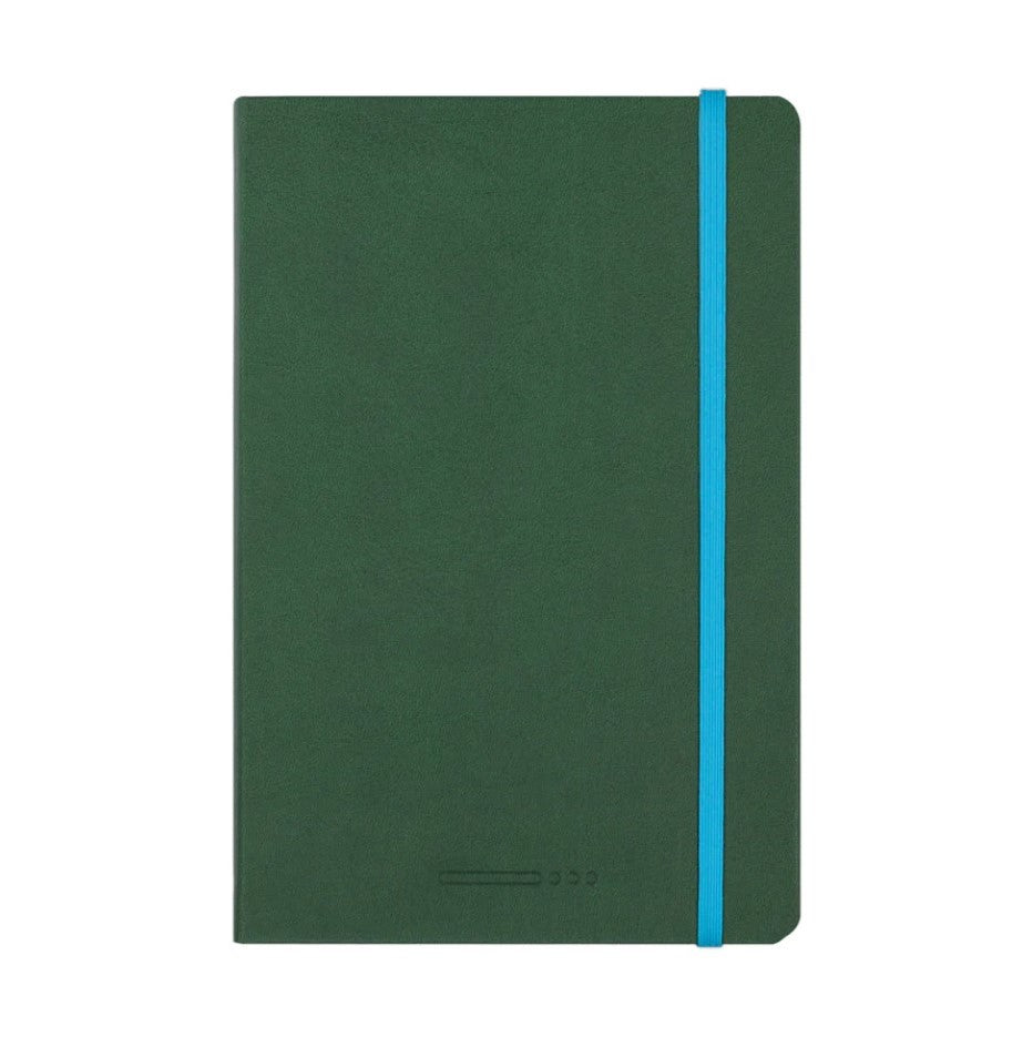 ENDLESS RECORDER A5 NOTEBOOK – TOMOE RIVER PAPER – ‘Forest Canopy’ Green
