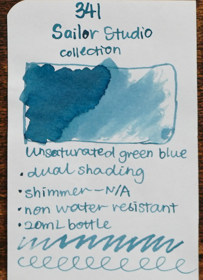 SAILOR - Ink Studio 20mL Bottle Ink  - Part I (#023 ~ #530) - Buchan's Kerrisdale Stationery