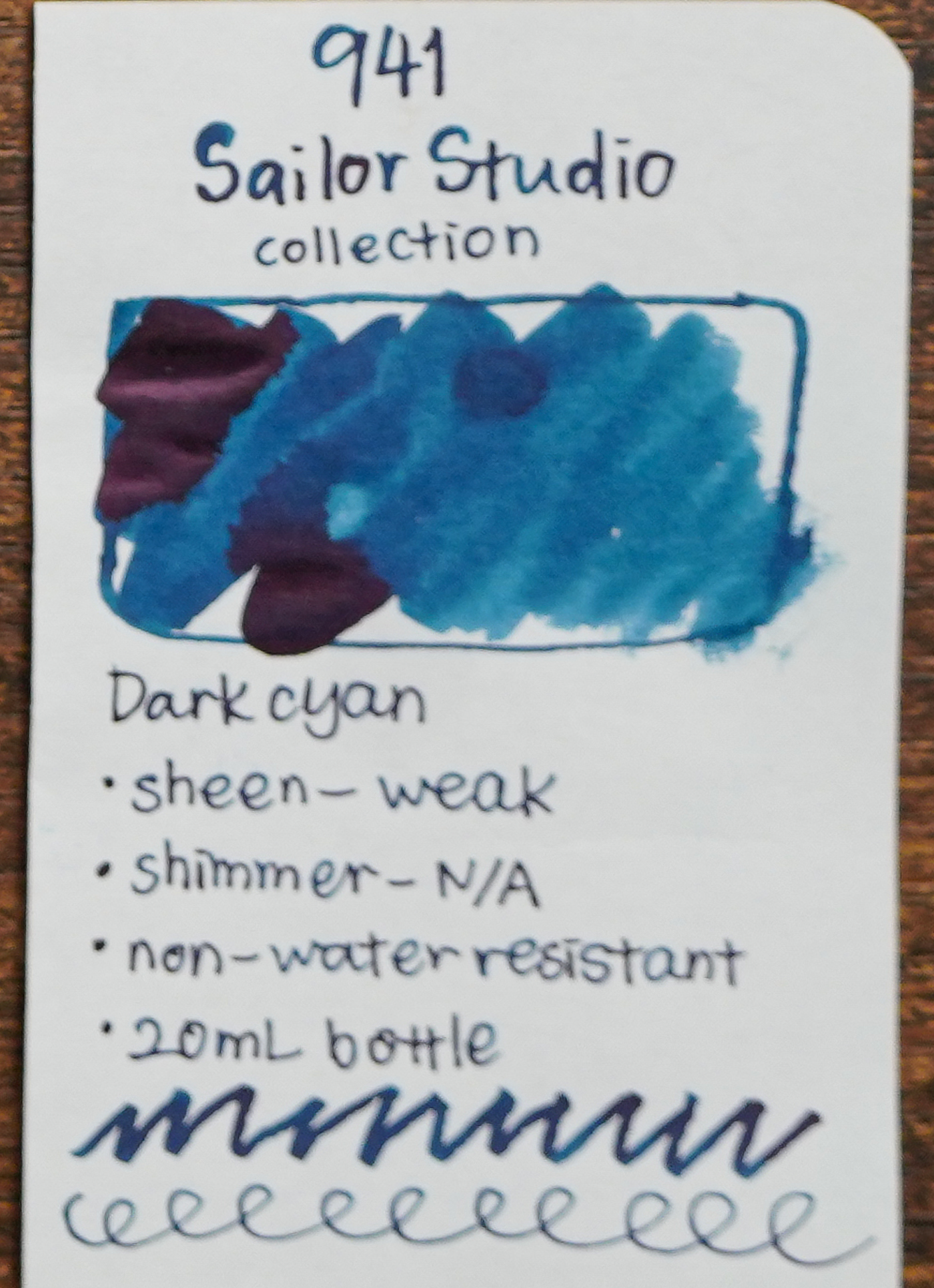 SAILOR - Ink Studio 20mL Bottle Ink  - Part II (#540 ~ #973) - Buchan's Kerrisdale Stationery