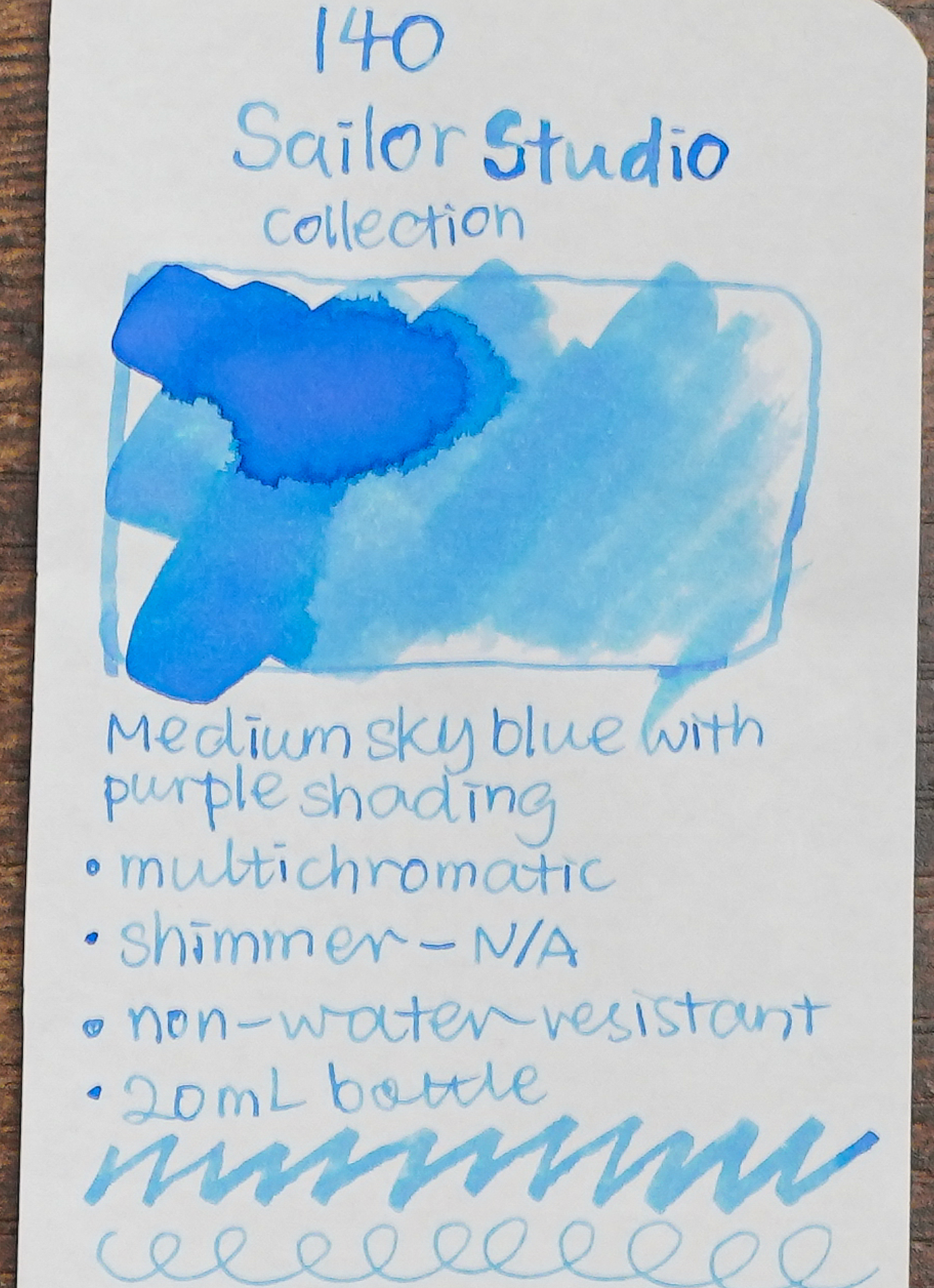 SAILOR - Ink Studio 20mL Bottle Ink  - Part I (#023 ~ #530) - Buchan's Kerrisdale Stationery