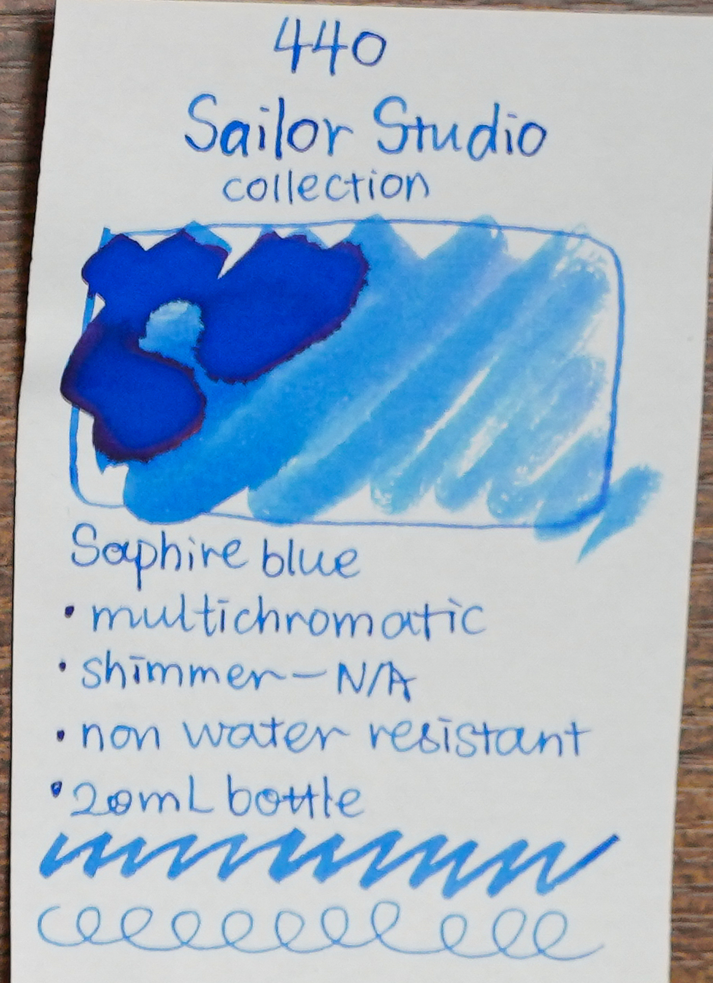 SAILOR - Ink Studio 20mL Bottle Ink  - Part I (#023 ~ #530) - Buchan's Kerrisdale Stationery