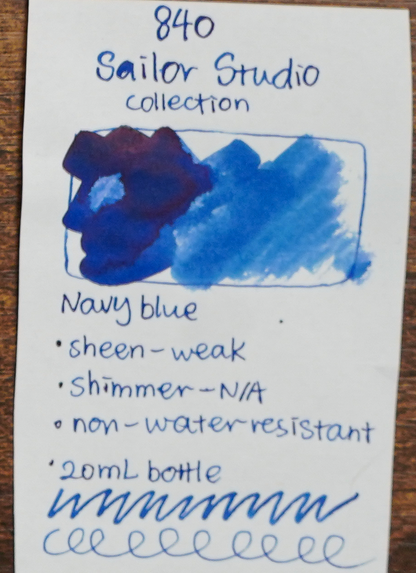 SAILOR - Ink Studio 20mL Bottle Ink  - Part II (#540 ~ #973) - Buchan's Kerrisdale Stationery