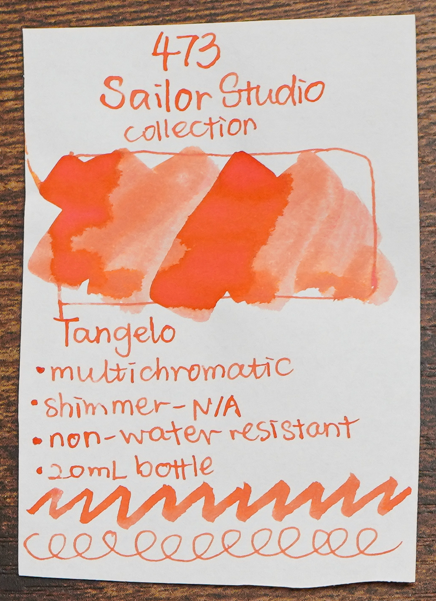 SAILOR - Ink Studio 20mL Bottle Ink  - Part I (#023 ~ #530) - Buchan's Kerrisdale Stationery