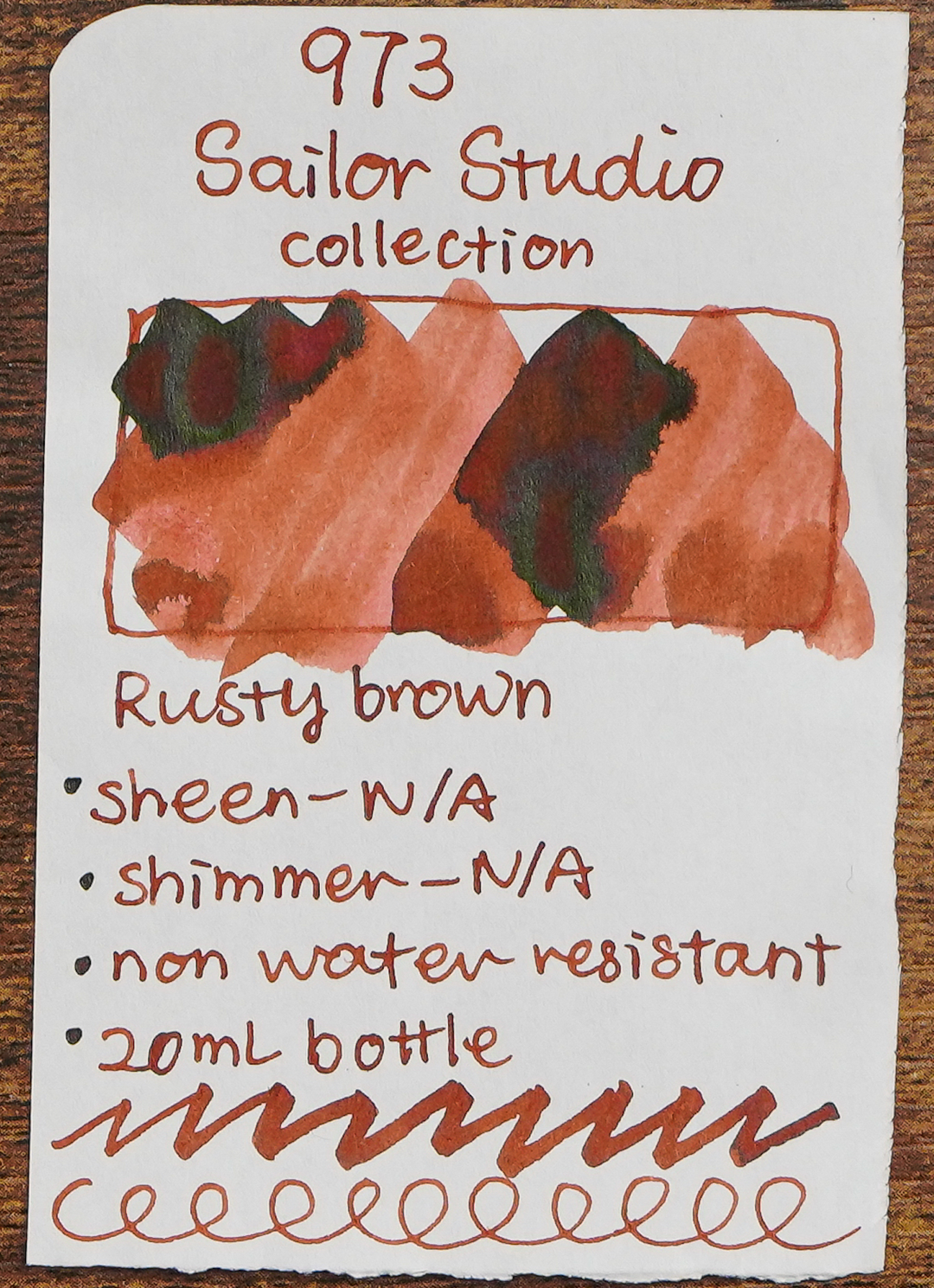 SAILOR - Ink Studio 20mL Bottle Ink  - Part II (#540 ~ #973) - Buchan's Kerrisdale Stationery