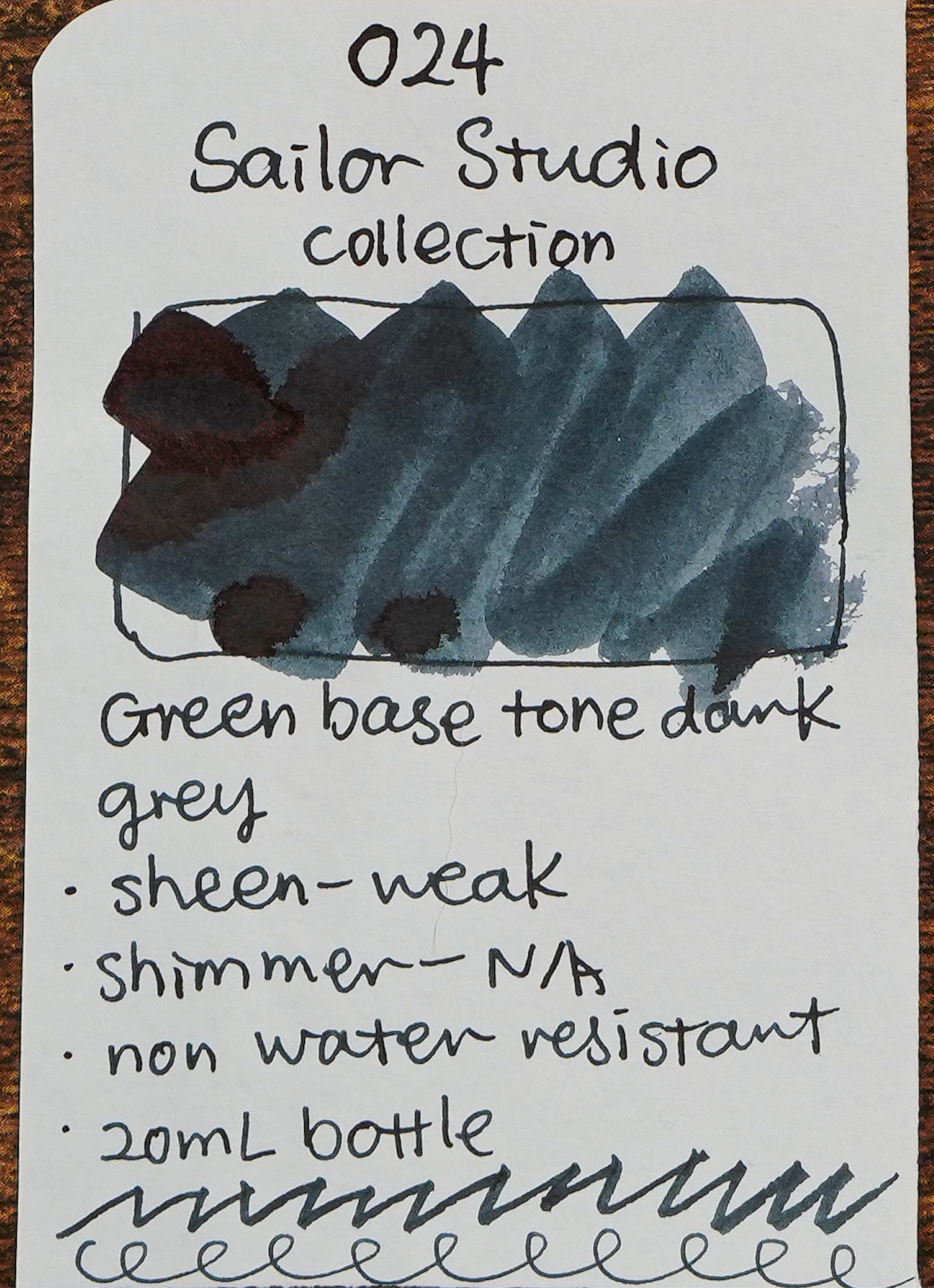 SAILOR - Ink Studio 20mL Bottle Ink  - Part I (#023 ~ #530) - Buchan's Kerrisdale Stationery