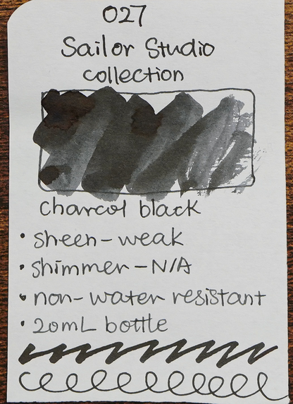 SAILOR - Ink Studio 20mL Bottle Ink  - Part I (#023 ~ #530) - Buchan's Kerrisdale Stationery