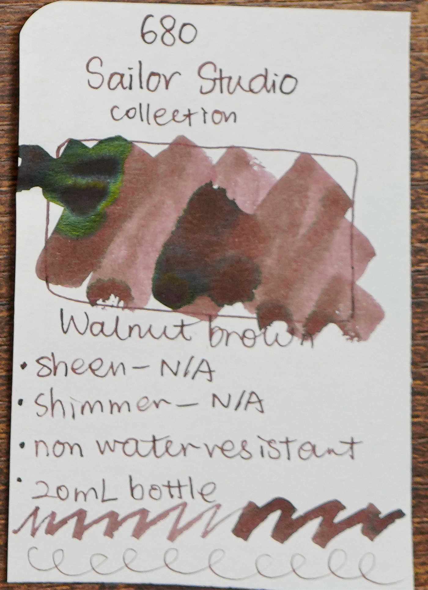 SAILOR - Ink Studio 20mL Bottle Ink  - Part II (#540 ~ #973) - Buchan's Kerrisdale Stationery