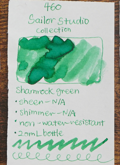 SAILOR - Ink Studio 20mL Bottle Ink  - Part I (#023 ~ #530) - Buchan's Kerrisdale Stationery