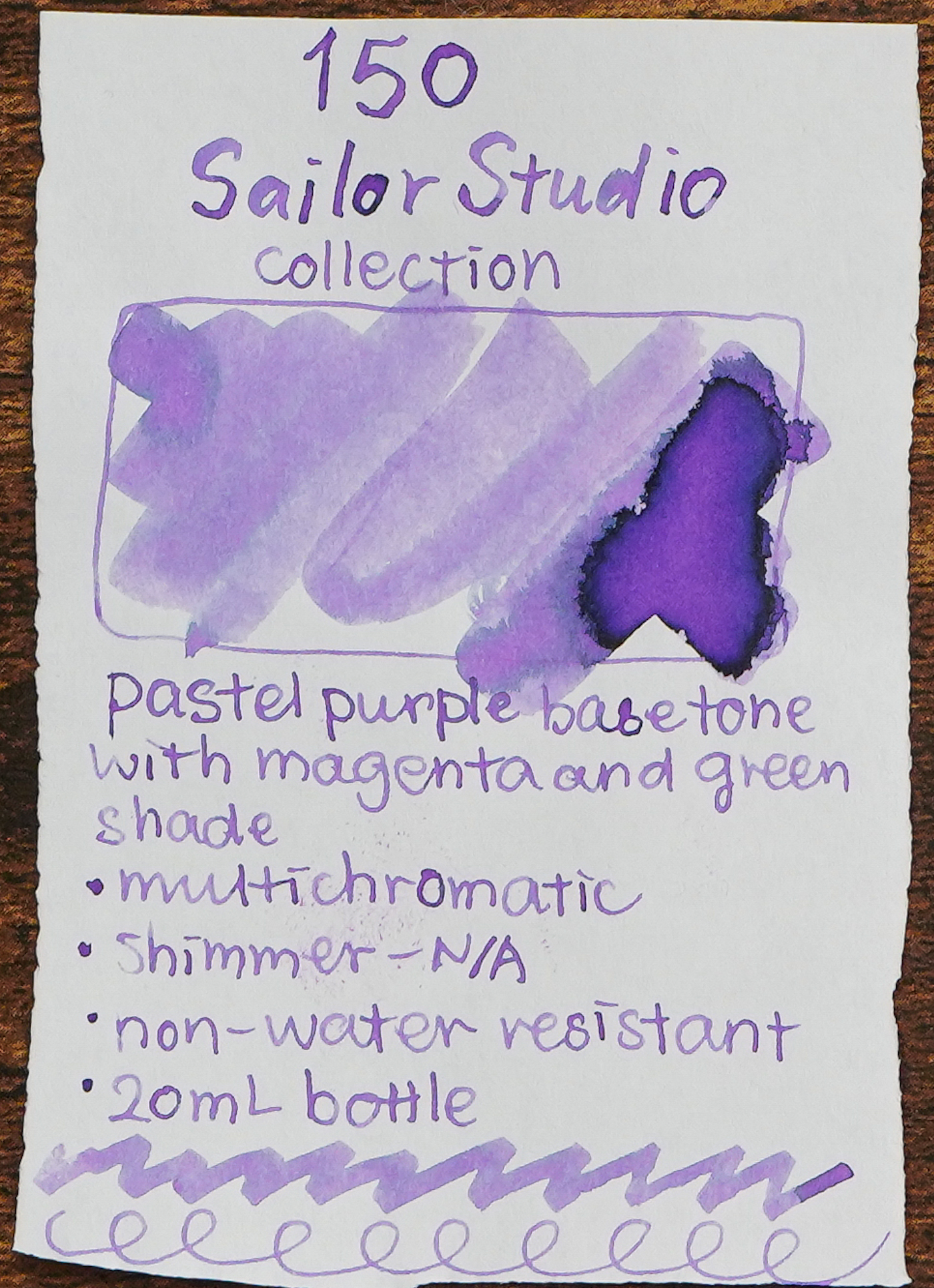 SAILOR - Ink Studio 20mL Bottle Ink  - Part I (#023 ~ #530) - Buchan's Kerrisdale Stationery