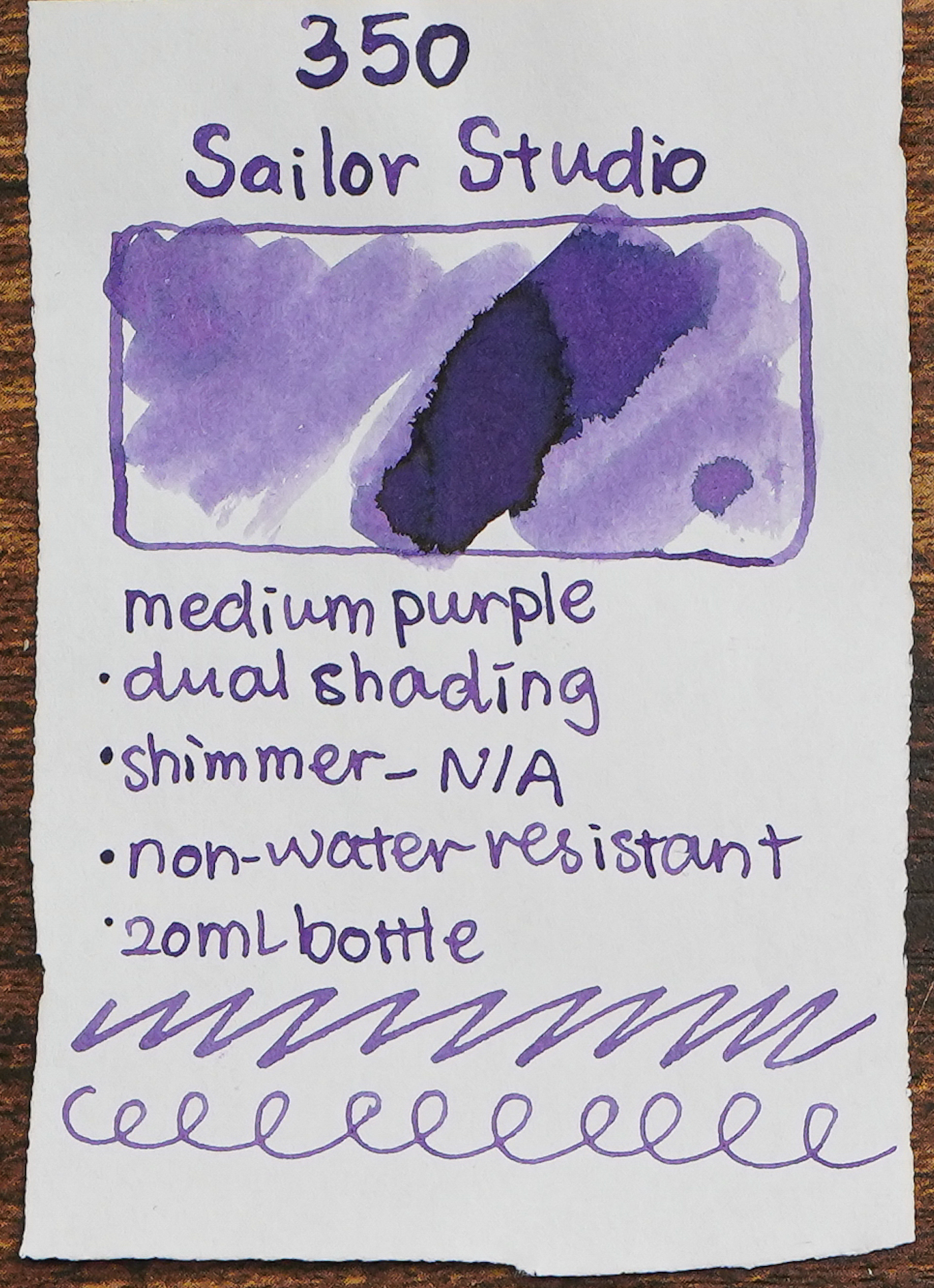 SAILOR - Ink Studio 20mL Bottle Ink  - Part I (#023 ~ #530) - Buchan's Kerrisdale Stationery