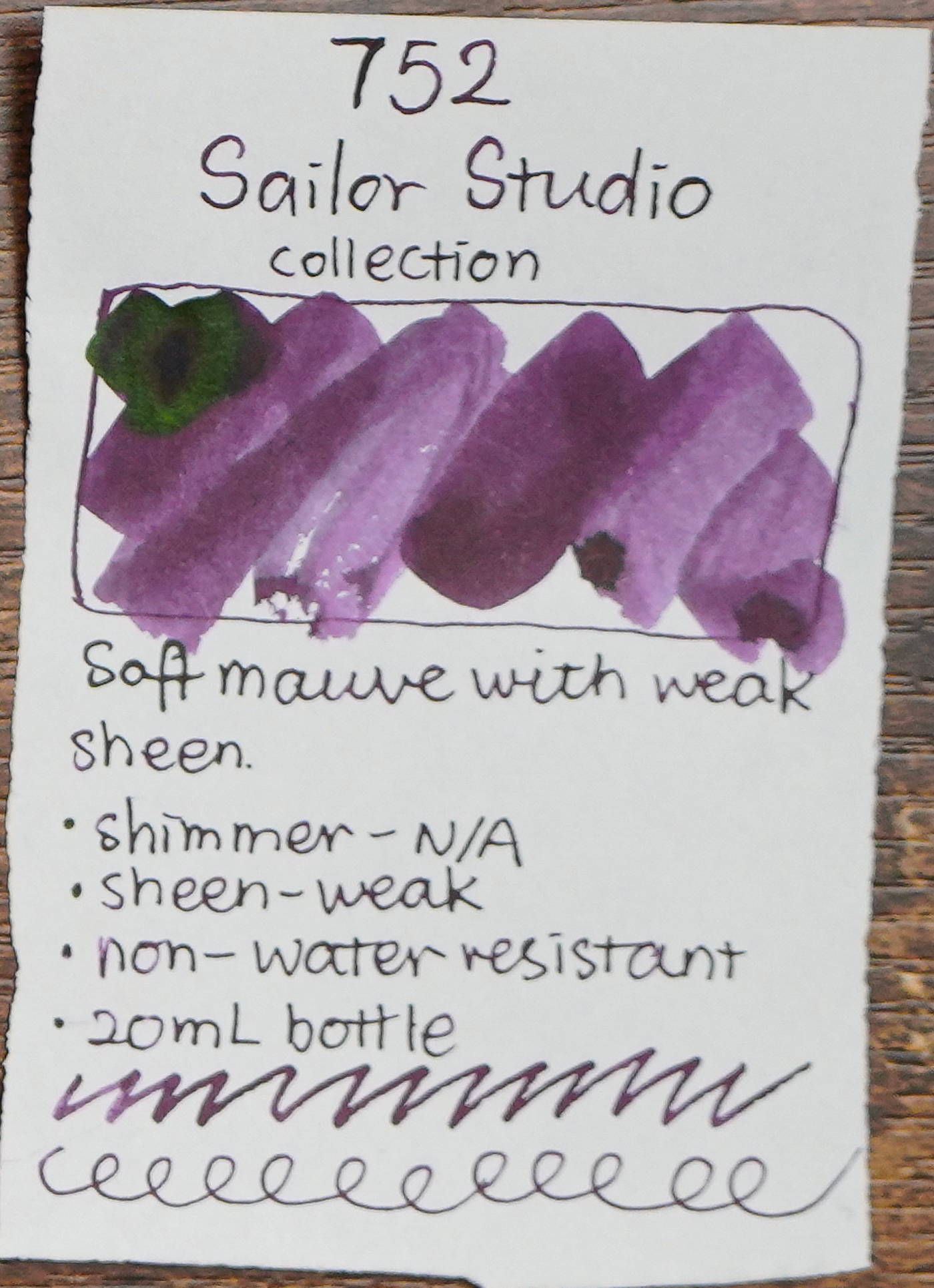 SAILOR - Ink Studio 20mL Bottle Ink  - Part II (#540 ~ #973) - Buchan's Kerrisdale Stationery