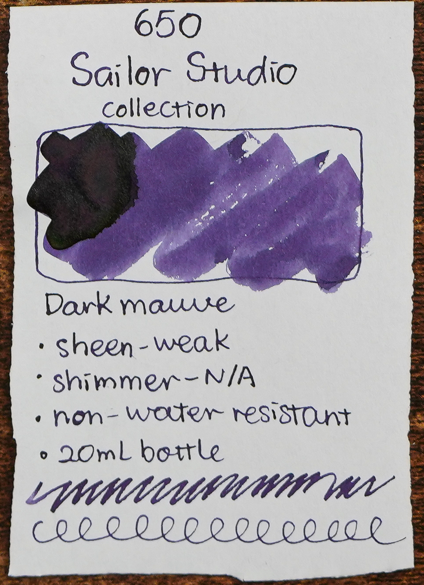 SAILOR - Ink Studio 20mL Bottle Ink  - Part II (#540 ~ #973) - Buchan's Kerrisdale Stationery