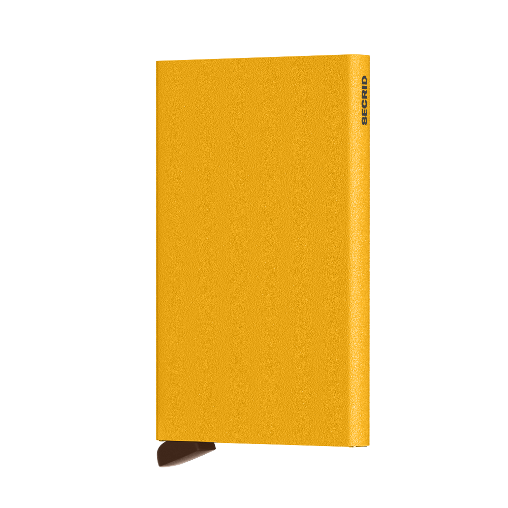 SECRID - CARD PROTECTOR - POWDER OCHRE