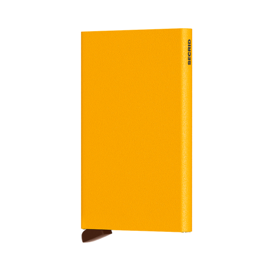 SECRID - CARD PROTECTOR - POWDER OCHRE