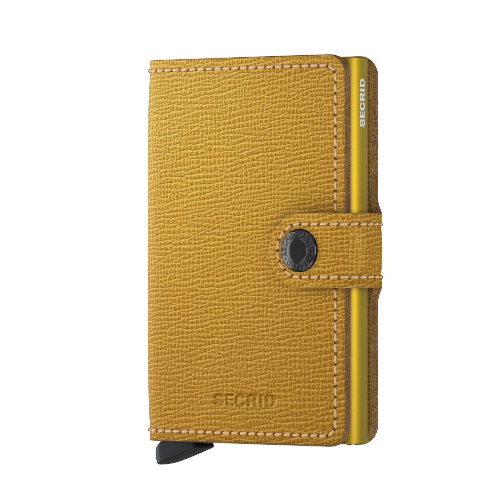 SECRID - MINIWALLET - CRISPLE OCHRE