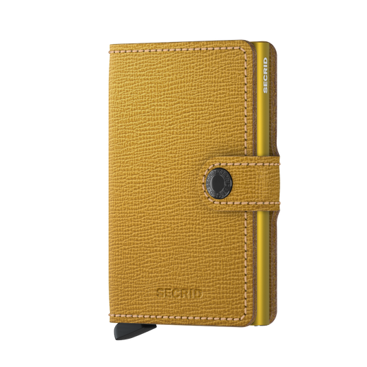 SECRID - MINIWALLET - CRISPLE OCHRE