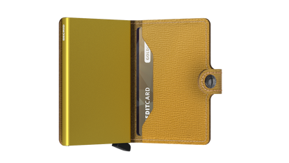 SECRID - MINIWALLET - CRISPLE OCHRE