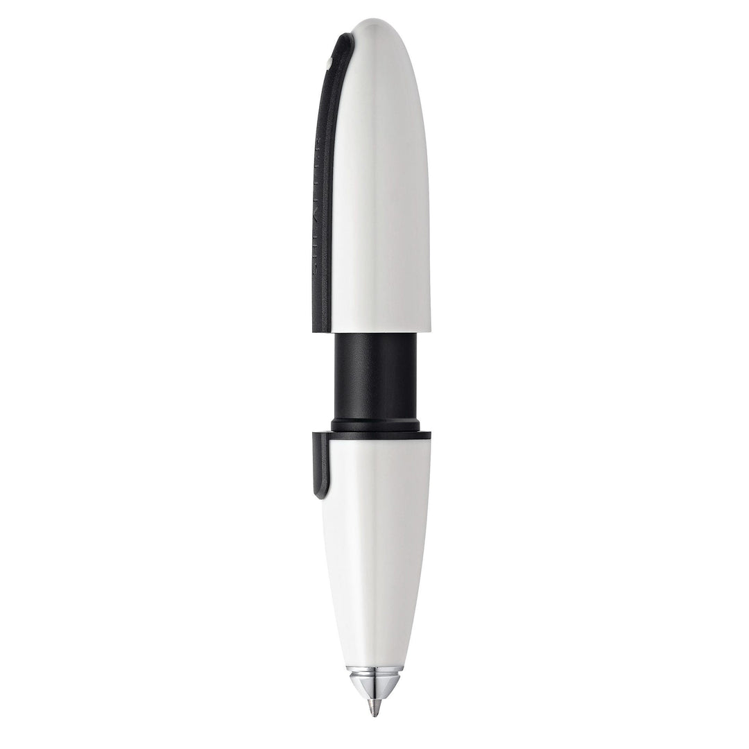 Sheaffer White Gel Ink Pen Sideways