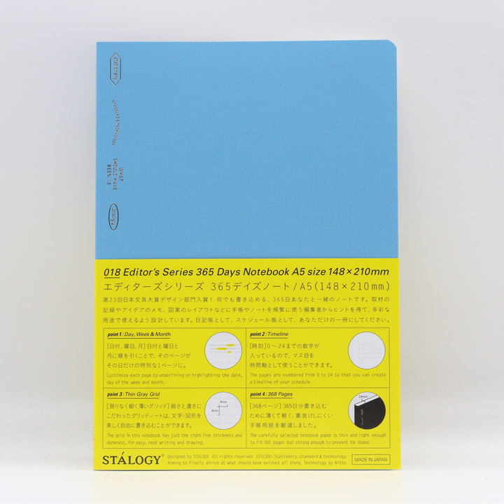 Stalogy A5 Editor's Series 018 365 notebook blue
