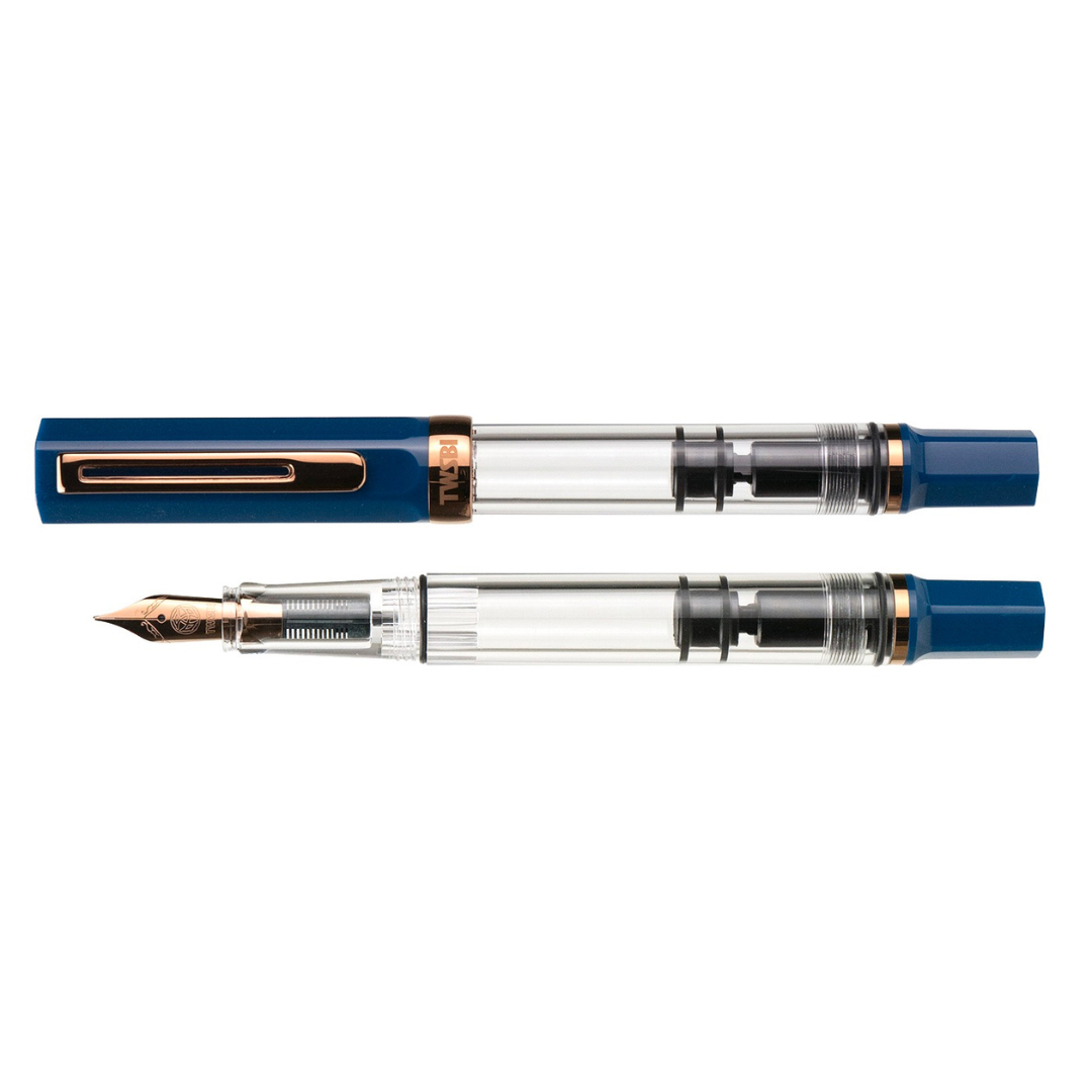 TWSBI - ECO Fountain Pen - Indigo Blue with Bronze Trim