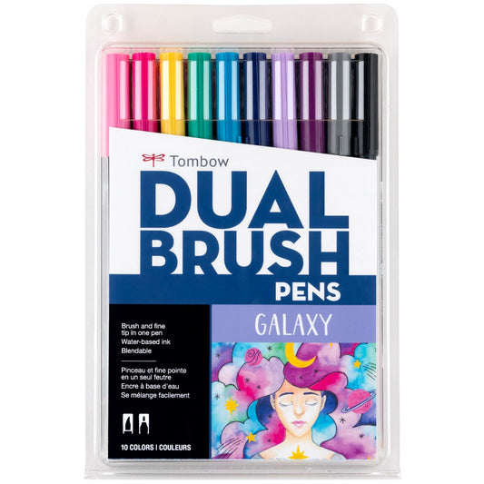 Tombow - Dual Brush Pen Set 10 - Galaxy