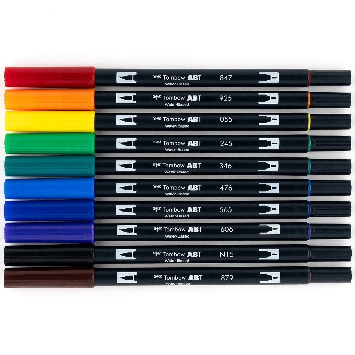 Tombow - Dual Brush Pen Set 10 - Primary