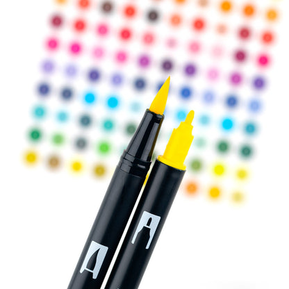 Tombow - Dual Brush Pen Set 10 - Primary