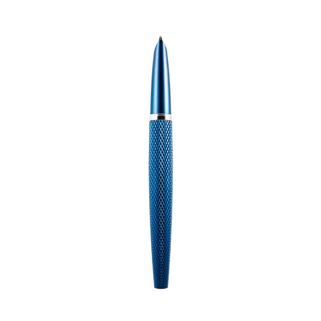 Diplomat - Viper Guilloche Fountain Pen - Blue - Fine