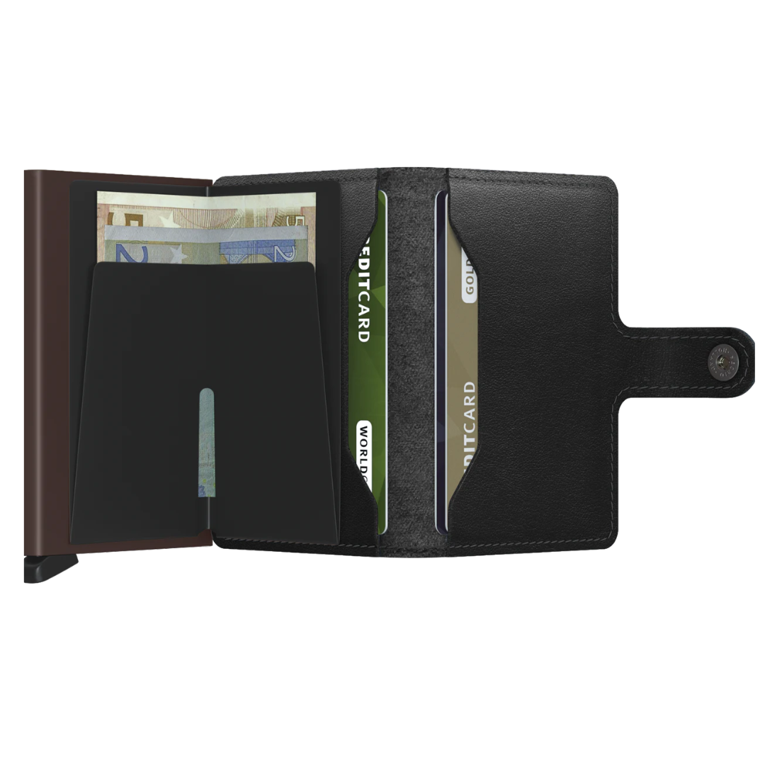 SECRID - Miniwallet - Original - Black/Brown