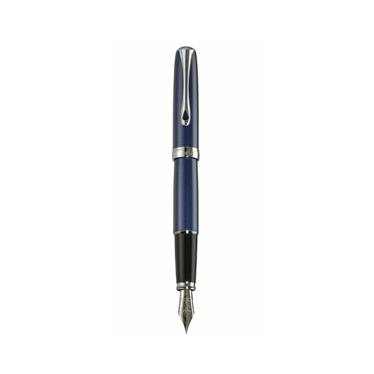 Diplomat - Excellence A2 Fountain Pen - Midnight Blue Chrome