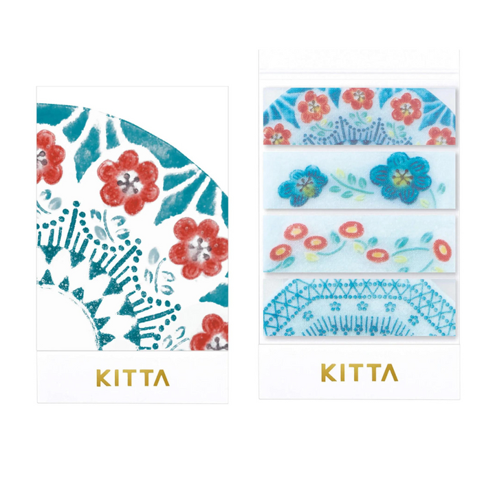 KITTA - CLEAR STICKY NOTE - GLASS FLOWER - Free shipping to US and Canada - Vancouver Buchan's Kerrisdale Gift & Stationery Store