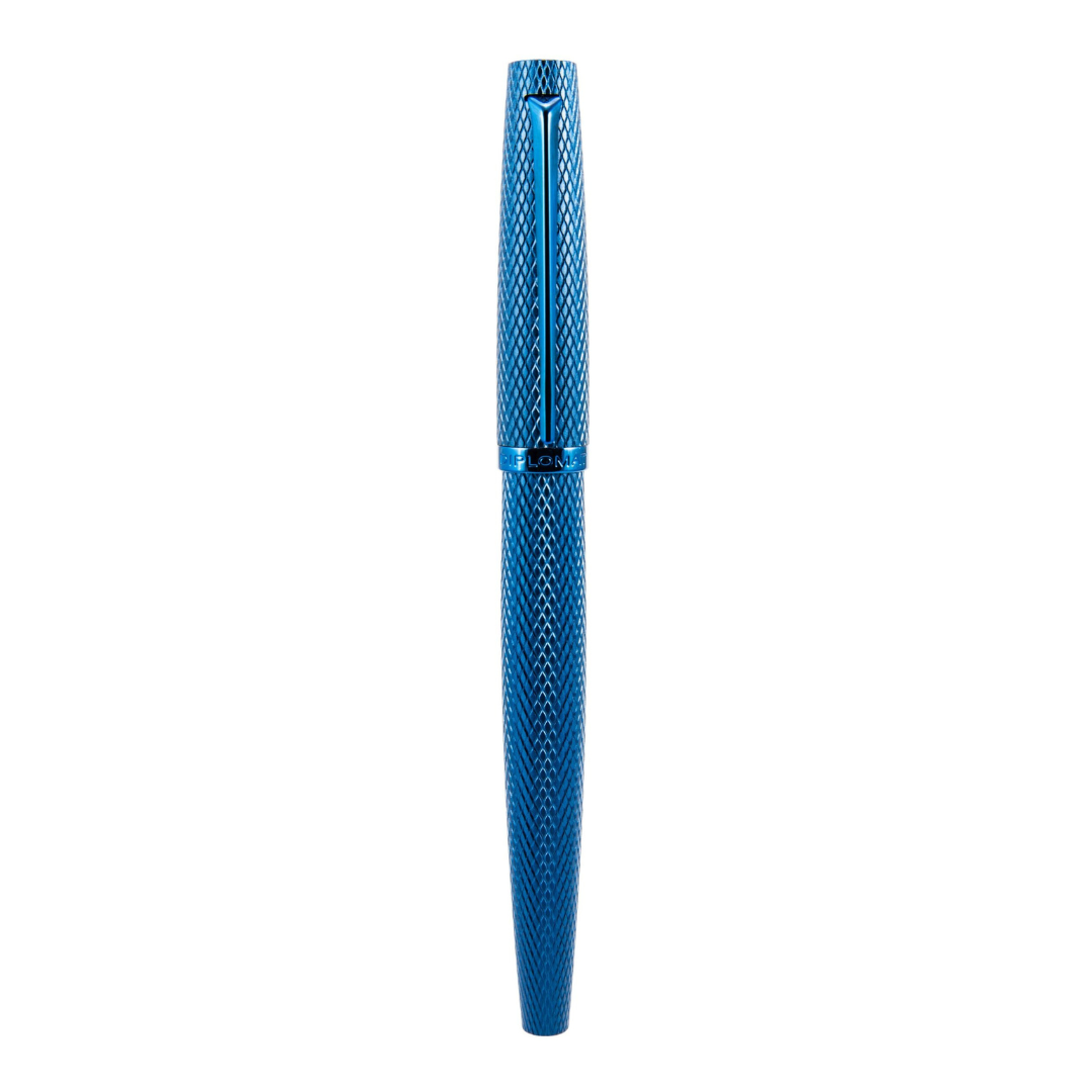 Diplomat - Viper Guilloche Roller Ball - Blue