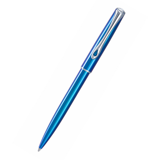 Diplomat - Traveller Ballpoint Pen - Funky Blue - Gift Ideas for Friends Family for Work - Free shipping to US and Canada - Vancouver Buchan's Kerrisdale Gift & Stationery Store