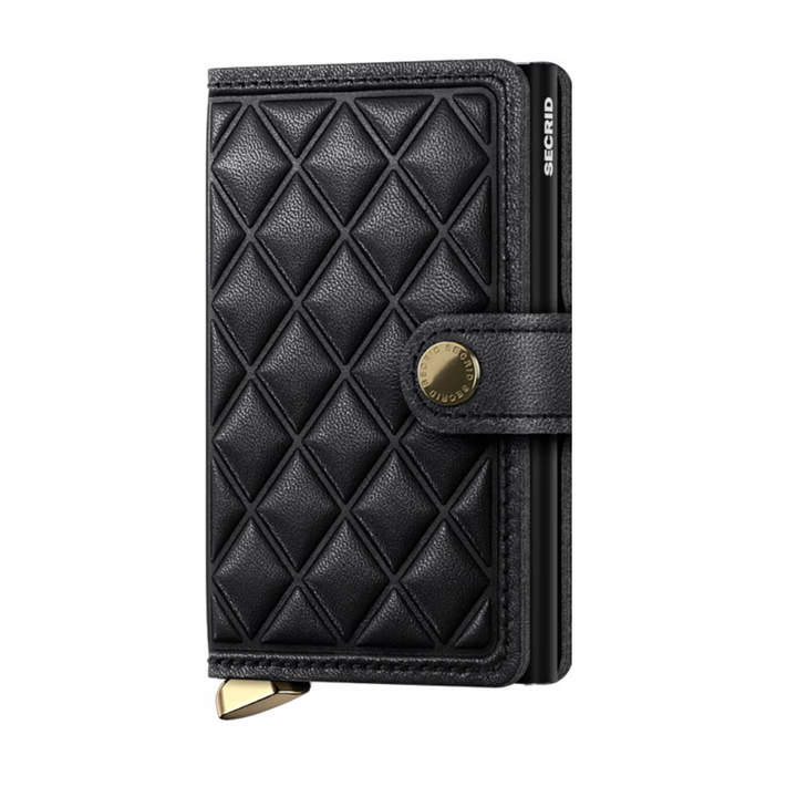 SECRID - Premium Miniwallet - Emboss Diamond - Black