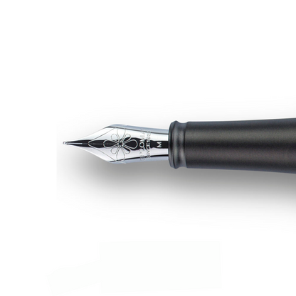 DIPLOMAT - Aero Fountain Pen - Grey - Buchan's Kerrisdale Stationery - Free shipping to Canada and US