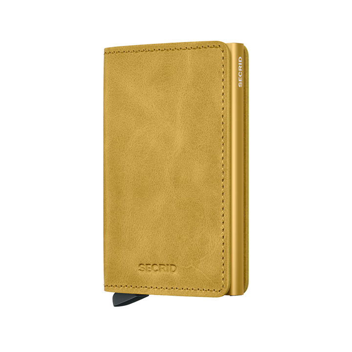 SECRID - Slimwallet - Vintage Yellow