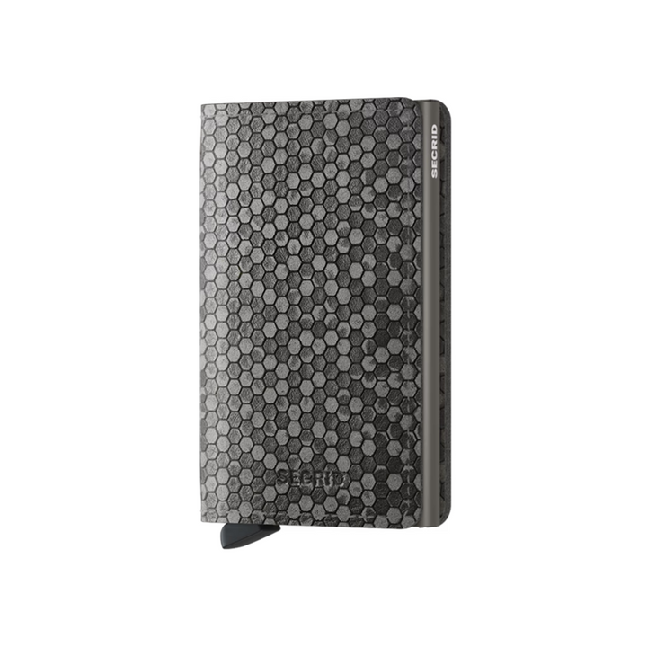 SECRID - Slimwallet - Hexagon Grey