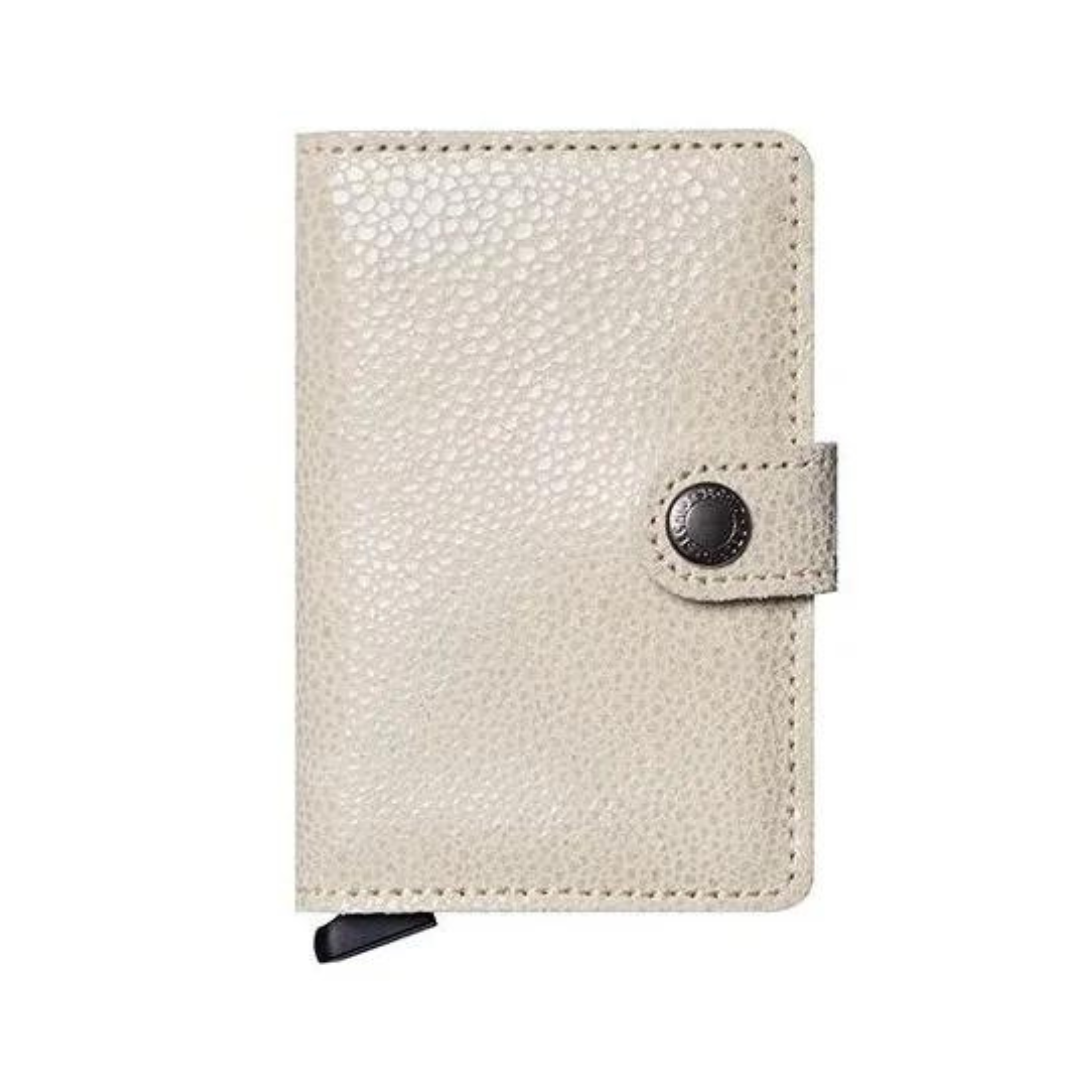 Secrid RFID Miniwallet Glamour Ivory - High Quality European Cowhide Leather Wallet - Buy Secrid Wallets in Canada - Best Gift Ideas for Family and Friends