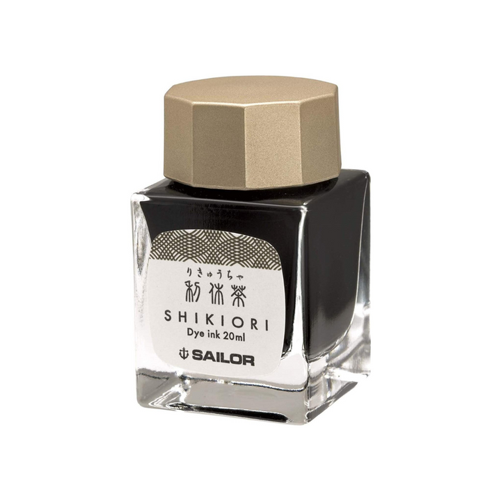 SAILOR PEN – SHIKIORI INK – Bottled Fountain Pen Ink (20ml) – RIKYU-CHA ink swatches - Free shipping to US and Canada - Buchan's kerrisdale stationery
