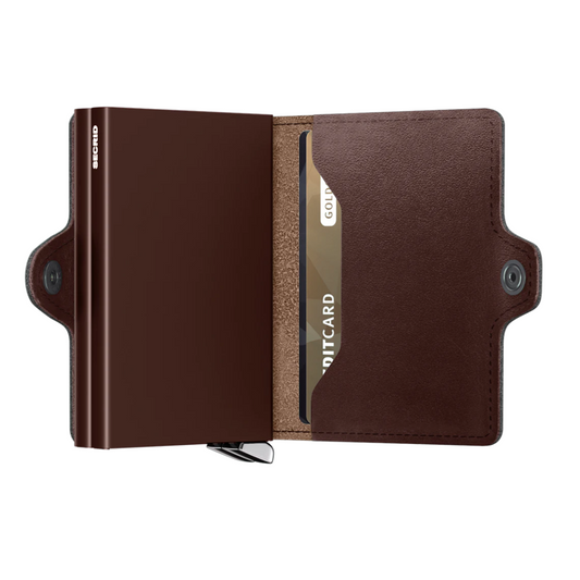 SECRID Premium Twinwallet – Dusk Dark Brown