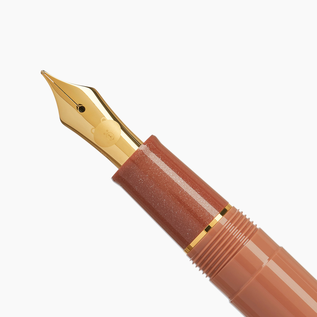 SAILOR PEN - Professional Gear Slim 14K Gold  Fountain Pen - Line Friends Limited Edition - Brown